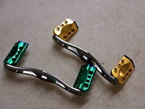 lot 466 image: Lot of (2) Custom Fishing Reel Handles