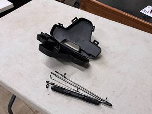 lot 475 image: Fishing Rod with Daiwa Minispin Carry Case