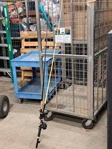 lot 480 image: Lot of (3) Fishing Rods with Bait Cast Reels