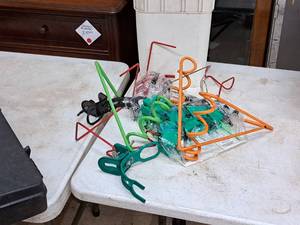 lot 486 image: Lot of (10) Assorted Fishing Rod Holders