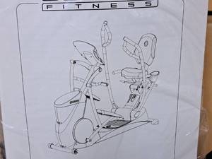lot 252 image: Optane Fitness xRide Exercise Cycle Equipment