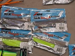 lot 502 image: Lot of (4) Z-Man Packages of Jelly Fishing Tackle