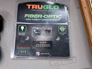 lot 518 image: Truglo Glock Fiber-Optic High-Visibility Handgun Sight