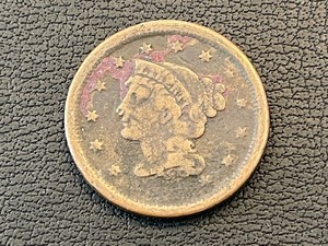lot 112 image: Braided Hair Cent