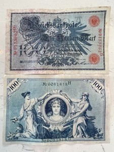 lot 144 image: German Banknotes