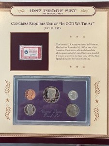 lot 11 image: 1987-S Proof Set