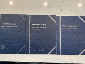 lot 35 image: Canadian Nickels and Books