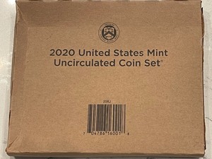 lot 46 image: 2020 United States Mint Uncirculated Coin Set