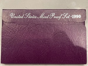 lot 47 image: 1990 United States Mint Proof Set