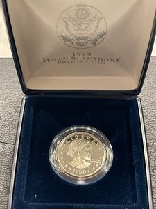 lot 54 image: 1999 Susan B. Anthony Dollar Proof