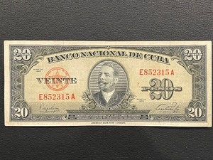 lot 64 image: Bank of Cuba Banknote