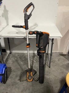 Worx Cordless Blower and EdgerTrimmer
