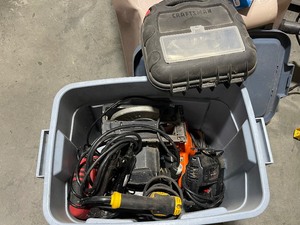 Tote of Power Tools