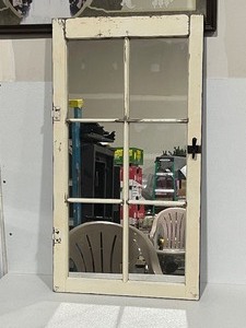 Window with Mirrors Installed