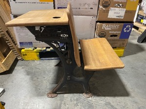 Antique School Desk