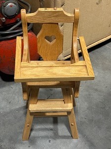 Doll Size Highchair