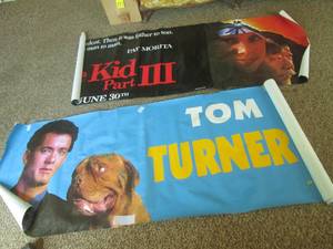 (DLR) 2 Large Movie Banner Tarps 1...