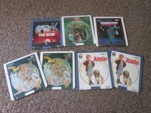 (DLR) Assorted Vintage Video Discs...