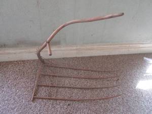 (DLR) Antique Wood Grain Cradle Sc...