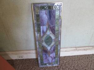 (DLR) Vintage Stained Glass in Met...