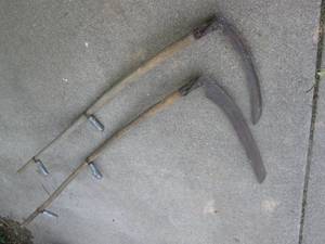 (GRN) 2 Antique Scythes...