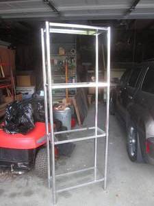 (GRG) Shelf with Chrome Frame with ...