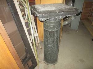 (GRG) Solid Granite Pedestal - Top ...