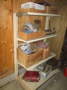 (GRG) Metal Shelving with Contents ...