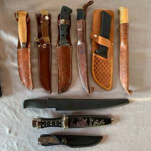 Knives with Sheaths