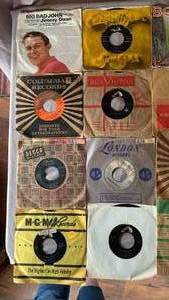 Twenty Assorted Vintage 45 RPM Records