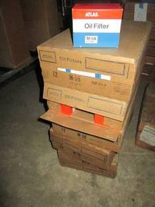 lot 67 image: (5) Cases of 12 Atlas Oil Filters size M-58