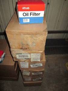 lot 69 image: (6) Cases of 12 plus 1 sinle Atlas Oil Filters size F-19