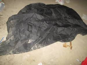 lot 111 image: Heavy duty vented Motorcycle cover