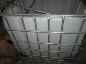 lot 140 image: Heavy Duty pallet size open top bulk holding tank