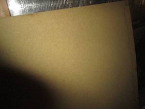lot 0145 image: 2 FULL SIZE SHEETS OF PARTICLE BOARD
