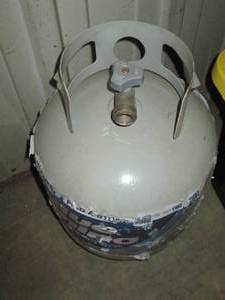 lot 241 image: Empty 20lb spare propane cylinder