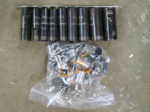 lot 32 image: Craftsman 14pc Metric & 14pc. SAE 38in Shallow socket sets plus 38in deep well impact socket set