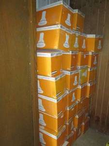 lot 166 image: Multiple case lot of 5in white recessed light kits