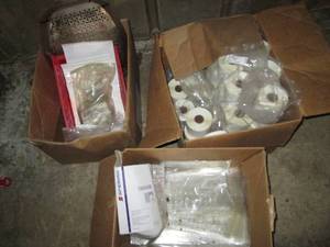 lot 268 image: Assortment of stick-on labels, and bags plus other misc