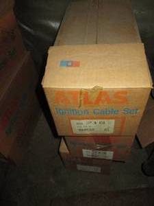 lot 279 image: 3-Open case lot of Assorted Atlas Ignition Cable Sets