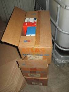 lot 287 image: 3-Open case lot of Assorted Atlas Ignition Cable Sets