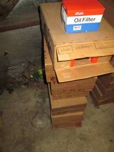 lot 295 image: 7-case lot of- Atlas Oil Filters M-52