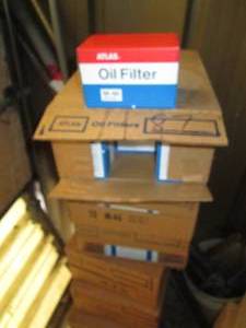 lot 309 image: 4-case lot of Atlas Oil Filters M-46