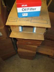 lot 311 image: 7-case lot of Atlas Oil Filters M-46