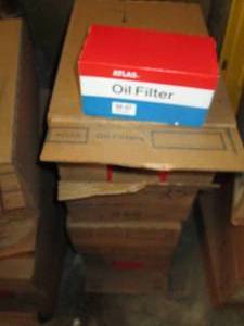 lot 314 image: 4-case lot of Atlas Oil Filters M-47