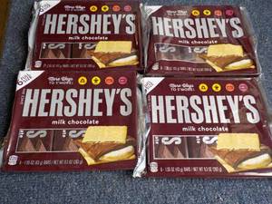 4 x 6 packs Hersheys Full Size Candy Bars