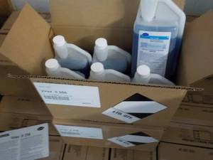 Diversey Virex II 256 Germicidal Disinfectant and Deodorant 12 qts.  2 cases