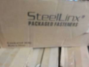 6 x 5 lbs. Steellinz #8 x 2 12 Philips Buglehead Coarse Thread Black Phosphate Sharp Point