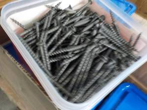 6 x 5 lbs. Steellinz #8 x 2 12 Philips Buglehead Coarse Thread Black Phosphate Sharp Point