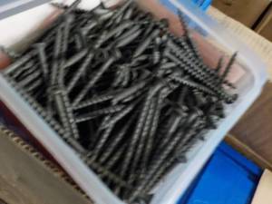 6 x 5 lbs. Steellinz #8 x 2 12 Philips Buglehead Coarse Thread Black Phosphate Sharp Point